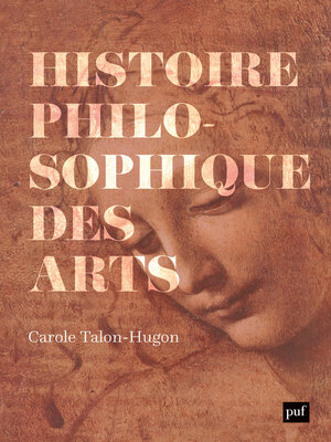 cover image of Histoire philosophique des arts